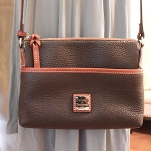 Dooney & Bourke Crossboy - Small, Pebble, Brown
